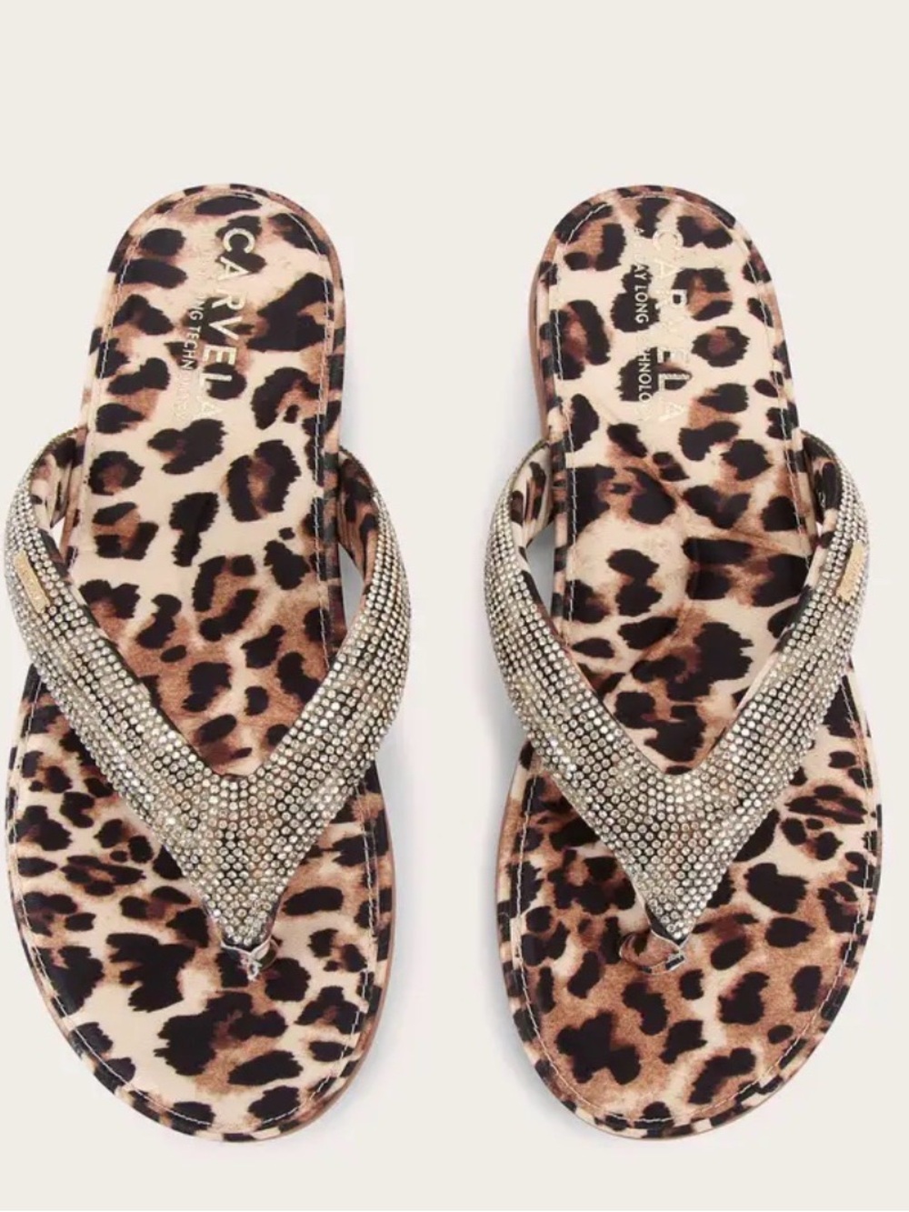 Carvela Riviera Jewel Sandal Flip Flop NEW Size 8